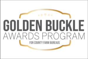 County Farm Bureaus can earn prizes and bragging rights through TFB's 2024 Golden Buckle Award Program.