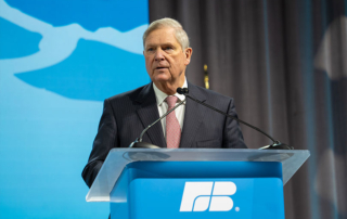 Vilsack touts domestic fertilizer investments, conservation programs Diversifying income streams and protecting the country’s natural resources can go hand-in-hand, U.S. Secretary of Agriculture Tom Vilsack said during his address at the American Farm Bureau Federation’s Annual Convention.