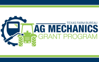 TFB grant available for Texas ag mechanics educators Texas Farm Bureau (TFB) launched the Ag Mechanics Grant Program to help grow students’ skills in agricultural mechanics and metal technologies.