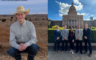Collegiate Farm Bureau student’s passion for agriculture shapes his future WTAMU Collegiate Farm Bureau President Hayden Holwick works for the future of agriculture and the next generation.