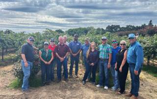 TFB AgLead XVI tours California agriculture Texas Farm Bureau’s (TFB) AgLead XVI class traveled to California in August to learn more about agriculture on the West Coast.