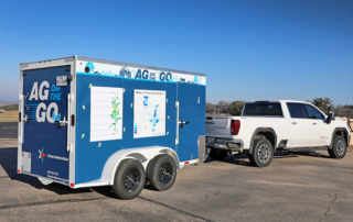 Ag on the Go trailers, curriculum available for schools, communities Texas Farm Bureau’s Ag on the Go trailers are rolling into schools and communities across the state this fall to grow agricultural literacy and awareness.