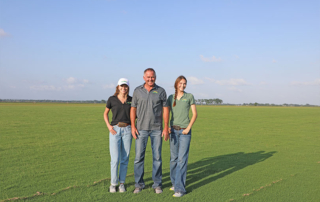 Roots run three generations deep on turfgrass farm Three generations of the Gavranovic family are rooted deeply in the turfgrass business. They own and operate Horizon Grass Farms, which has sod farms in several counties in the state.