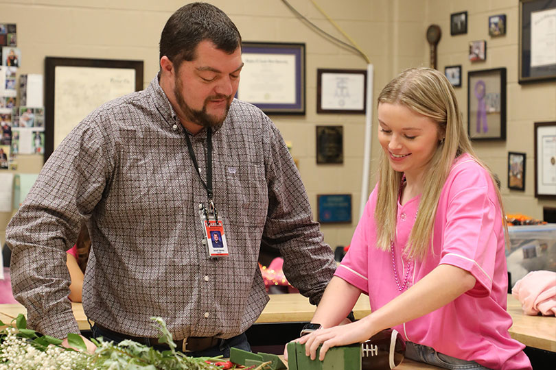 Excellence in Ag finalist: Jacob Spivey Meet Jacob Spivey. He’s a finalist in TFB’s Excellence in Ag contest. Jacob is an ag teacher and FFA advisor at Warren ISD. His family is also involved in cattle and timber production.