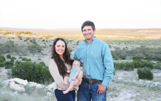 Outstanding YF&R finalist: Kade and Morgan Hodges Kade and Morgan Hodges raise Royal White sheep, cattle and goats in Sterling County. They also operate a feedyard and graze sheep on solar farms.