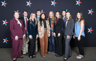 Dora named winner for TFB’s AgVentures challenge Dora’s idea LickMate Trio earned her the top award in Texas Farm Bureau’s AgVentures Challenge: Pitch It, Market It, Sell It state contest.