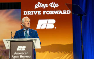 Cornyn highlights farmers’ challenges, resilience at AFBF convention U.S. Sen. John Cornyn acknowledged the resilience of the agricultural community while addressing pressing challenges, including the need for a new farm bill.