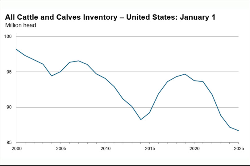 Texas beef herd grows slightly, U.S. numbers drop The Texas cattle herd grew slightly since last year, but the U.S. herd remains near record low numbers.