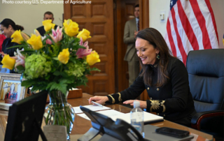 Rollins confirmed as U.S. Secretary of Agriculture There is now a Texan at the helm of the U.S. Department of Agriculture. Brooke Rollins was confirmed as the next Secretary of Agriculture by a 72-28 vote today.