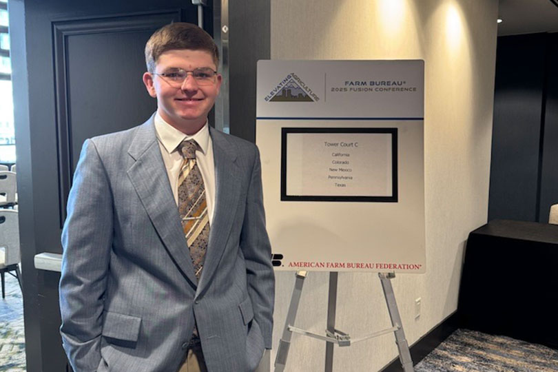 Texas A&M sophomore competes in national Collegiate Discussion Meet College students from across the nation competed in American Farm Bureau Federation’s (AFBF) Collegiate Discussion Meet in early March.