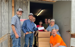 Medina County Farm Bureau donates over 1,000 pounds of pork Medina County Farm Bureau donated 1,093 pounds of pork to community organizations through the Farmers Feeding Families program.