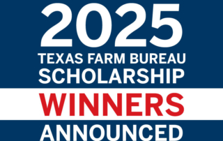 TFB announces 2025 scholarship recipients Texas Farm Bureau (TFB) announced the organization’s 2025 scholarship recipients, awarding $345,000 to graduating high school seniors and enrolled college students.