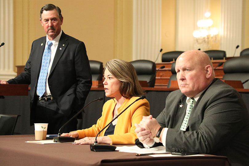 NAAT-2 Farmers, ranchers talk farm bill, water, trade on Capitol Hill Nearly 350 farmers and ranchers traveled to Washington, D.C., to speak with lawmakers on the farm bill and other challenges in agriculture during TFB’s National Affairs Awards Trip.