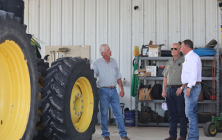 Collin County farmer hosts congressman to discuss ag issues Collin County farmer David McMahan hosted U.S. Rep. Keith Self on his farm to discuss agricultural challenges and policy during the August recess.