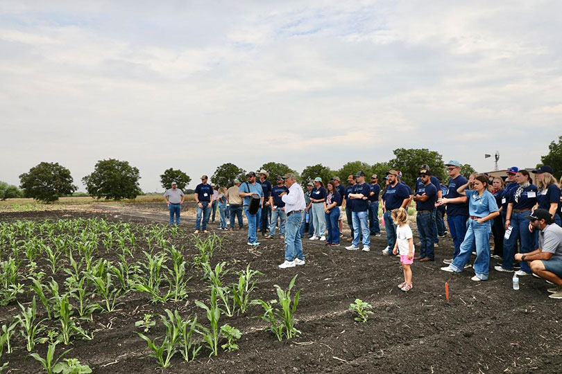 FallTour2 Young farmers, ranchers learn about Coastal Bend ag on Fall Tour A look at beef cattle, aquaculture, specialty crops and the challenges of farming and ranching were a part of the 2025 TFB YF&R Fall Tour held in the Coastal Bend.
