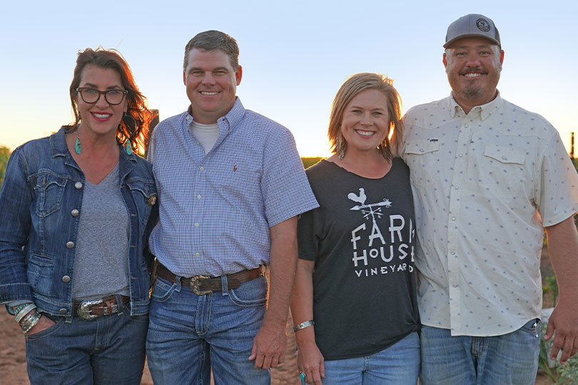 Legacy in the vines: Family farm blends innovation with tradition Two families blend innovation with tradition to bring you wine grapes and a taste of Texas viticulture.