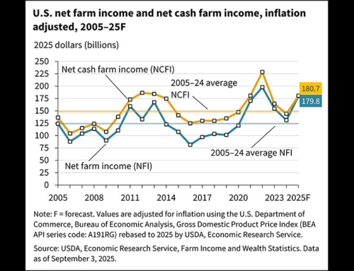 Livestock prices push farm income forecast higher