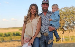 2025 Outstanding YF&R Finalist: Colin and Joy Graff Meet Colin and Joy Graff. They grow hay and forage crops to supply feedlots and exotic ranches across Texas. They also own a ranch improvement business and raise cattle. They’re finalists in our Outstanding Young Farmer & Rancher contest.