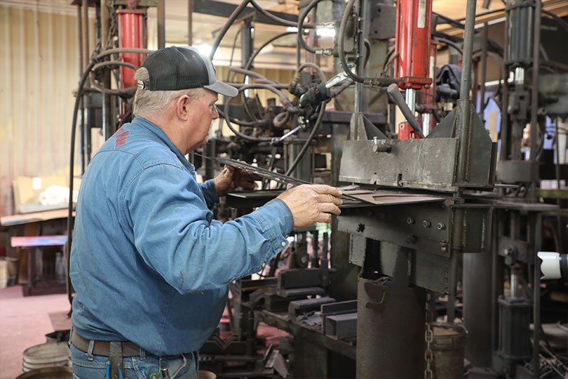 HappyToyMaker3 Happy Toy Maker crafts holiday magic Meet Jerry Sims, the Happy Toy Maker who’s farm and ranch toys work just like the real thing.