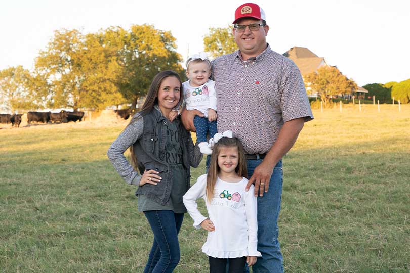 Meet Colby and Ashley McClendon. They grow row crops and hay. The couple also raise cattle and sell their beef through their meat market located on their farm. The McClendons are finalists in our Outstanding Young Farmer & Rancher contest.