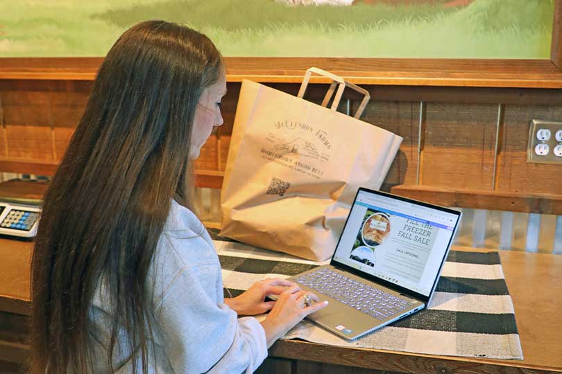 McClendon_4 Meet Colby and Ashley McClendon. They grow row crops and hay. The couple also raise cattle and sell their beef through their meat market located on their farm. The McClendons are finalists in our Outstanding Young Farmer & Rancher contest.