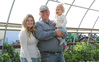 2025 Outstanding YF&R Finalist: Layton and Jessi Schur Meet Layton and Jessi Schur. They have a direct-to-consumer retail store in Hale County, providing their community with fresh produce and beef from their farm and market garden. The Schurs are finalists in our Outstanding Young Farmer & Rancher contest.