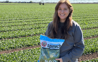 Farm From School Fall 2025 wraps up with spinach farm visit Students wrapped up the Texas Farm Bureau Farm From School program for the fall 2025 semester learning how Texas farmers grow spinach.
