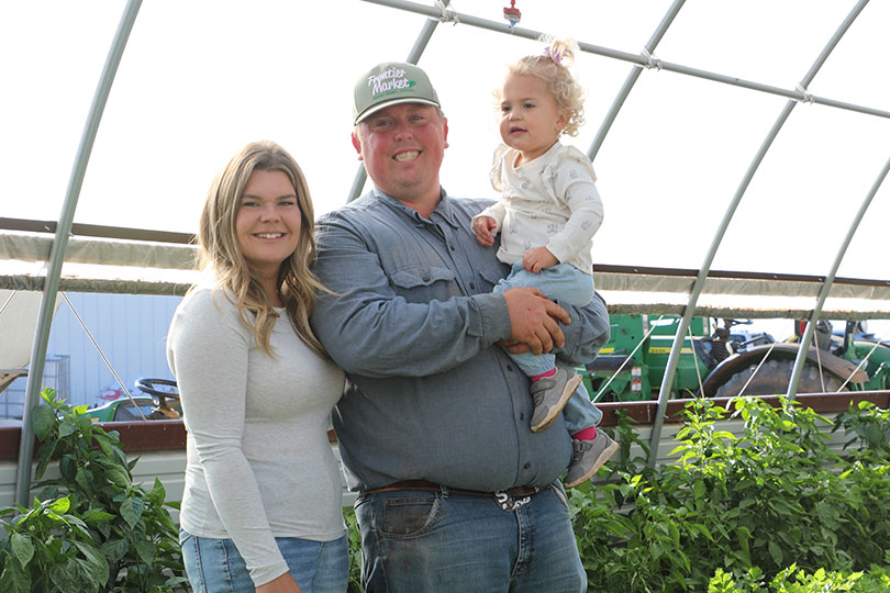 Layton and Jessi Schur of Hale County