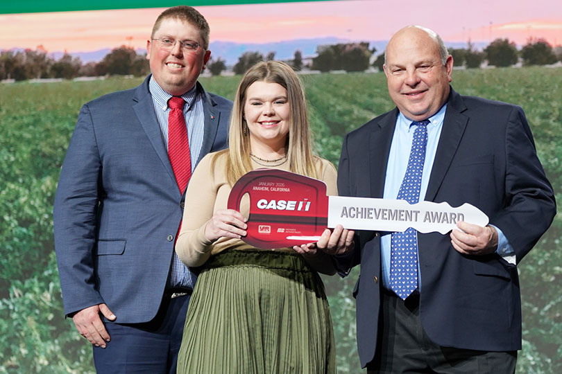 Texas farmers Layton and Jessi Schur of Hale County Farm Bureau took home runner-up in the American Farm Bureau Federation’s (AFBF) Achievement Award competition.