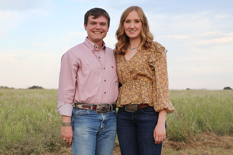 Ryan and Madilyn Yeatts of Montague County