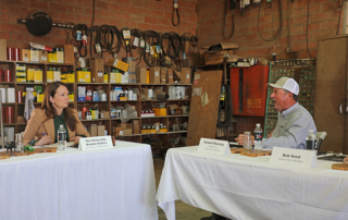 U.S. Secretary of Agriculture Brooke Rollins met with farmers and ranchers at Texas Farm Bureau President Russell Boening’s family farm this week to discuss agricultural challenges and the administration’s deregulation efforts.