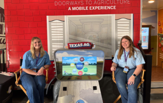 Doorways to Agriculture brings farm information to San Antonio Visitors at the San Antonio Stock Show and Rodeo discovered there’s more to agriculture than what meets the eye, thanks to Texas Farm Bureau’s Doorways to Agriculture exhibit.