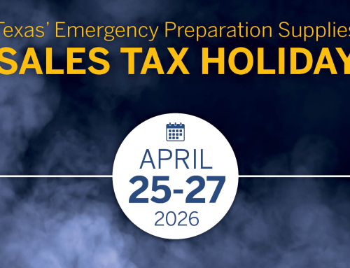 Sales tax holiday for emergency supplies set for April 25-27