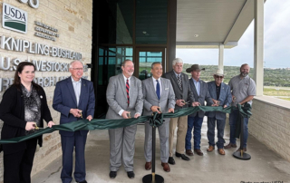 USDA Agriculture Research Service opened a new research laboratory in Kerrville to study invasive fly and tick pests for the cattle industry.