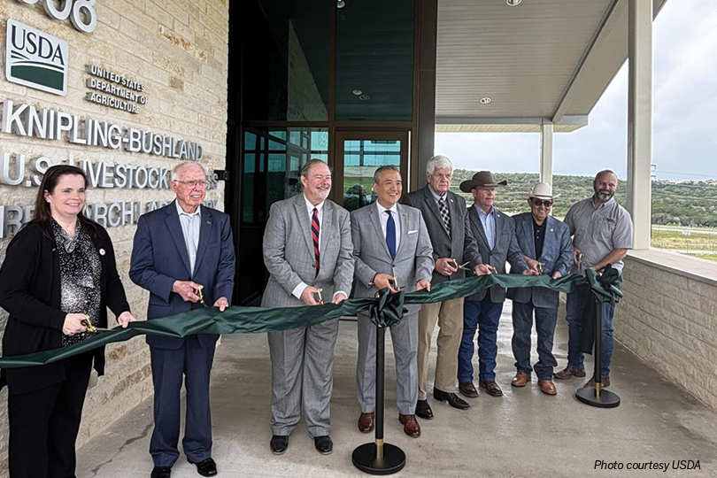 USDA Agriculture Research Service opened a new research laboratory in Kerrville to study invasive fly and tick pests for the cattle industry.