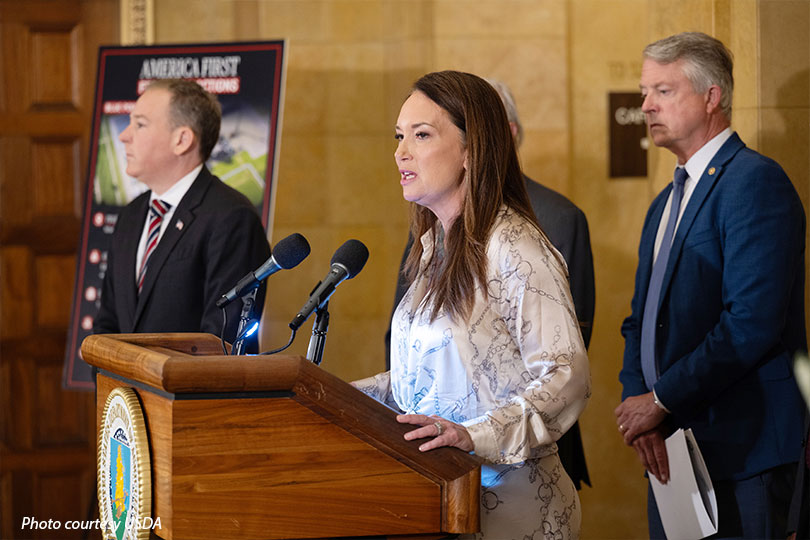 USDA provides update on fertilizer production projects U.S. Secretary of Agriculture Brooke Rollins gave an update on the administration’s efforts to bolster domestic fertilizer production and lower fertilizer prices.