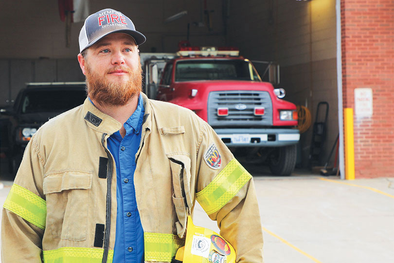 Answering the call: Memphis farmer serves as volunteer firefighter When the pager goes off, Zack Altman leaves the farm behind to serve his rural community as a volunteer firefighter. The sixth-generation farmer shares how agriculture and service go hand in hand in the Texas Panhandle.
