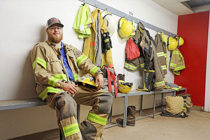 zack-altman2 Answering the call: Memphis farmer serves as volunteer firefighter When the pager goes off, Zack Altman leaves the farm behind to serve his rural community as a volunteer firefighter. The sixth-generation farmer shares how agriculture and service go hand in hand in the Texas Panhandle.