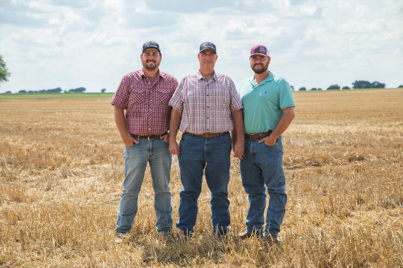 Weithorn family keeps oats in rotation Combines harvested the last of the Weithorn family’s oat fields earlier this summer, wrapping up another season for a crop that’s become less common on Texas farms.
