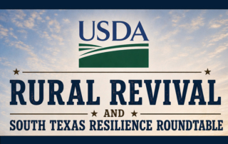 USDA will host three roundtables in South Texas next week to discuss regional priorities and challenges.