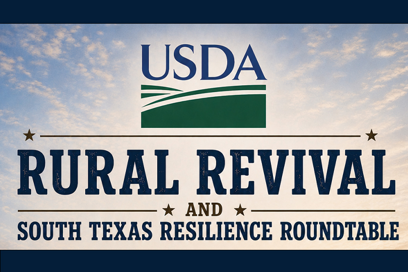 USDA will host three roundtables in South Texas next week to discuss regional priorities and challenges.