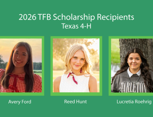 Texas 4-H names 2026 TFB scholarship recipients