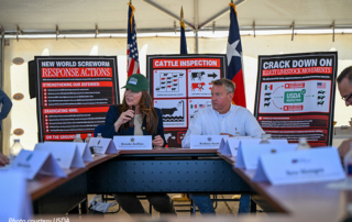 USDA, DHS sign new MOU to safeguard agriculture USDA and the Department of Homeland Security signed an MOU to safeguard American agriculture from threats abroad.