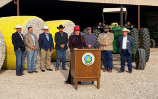 USDA announces expanded cotton support New crop insurance options and trade opportunities for American cotton growers were announced by U.S. Secretary of Agriculture Brooke Rollins during a visit to Giesenschlag Farms in Caldwell.