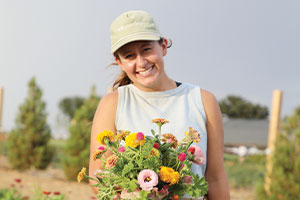 Meet Skyler Richardson, owner of SkyGardens. She's a flower farmer in the middle of cotton country on the South Plains.